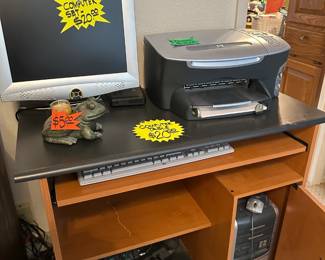 Computer and stand - Printer