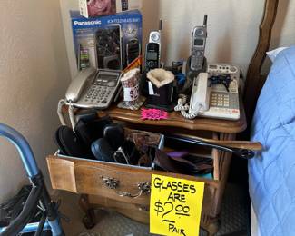 Side Table - Phones - Decor Items - Walker - Umbrellas - Belts - Purses