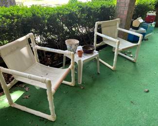 Outside Chairs and Table