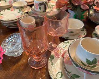 Beautiful Dish Sets and Goblets