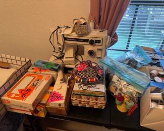Sewing Machine - Sewing Items - Thread