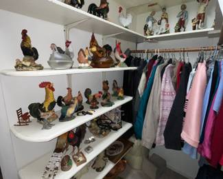 Rooster Collection Closet