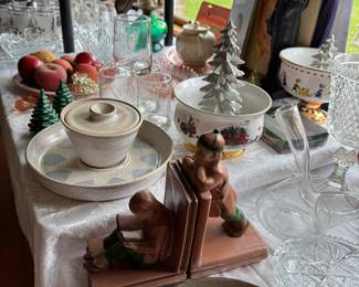 ceramic bookends and more