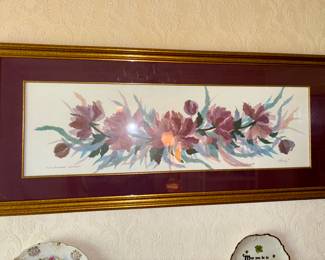 Other nice signed floral picture
