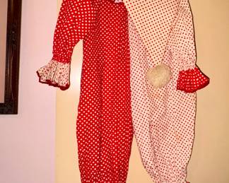 Vintage clown costume