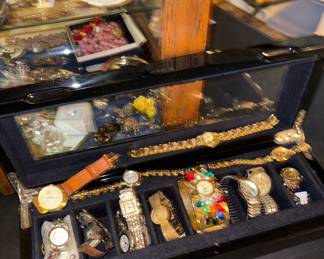 Variety of watches Elgin, Seiko, Brighton, Bulova and others