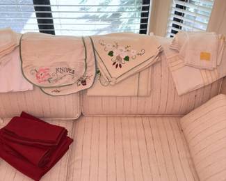 Embroidered Linens