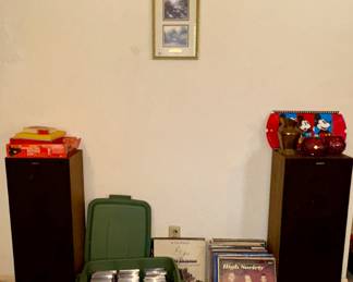 Sony Speakers, Cds, Records