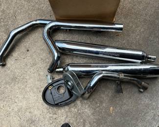 Harley exhaust system