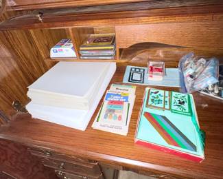 Office supplies, Ink, Decks of Cards