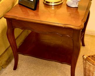 vintage Ethan Allen side tables