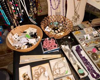 Costume Jewelry namebrands Necklaces, Bracelets, earrings, rings, watches, brooches
