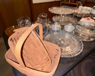 Longaberger baskets, Cake plates