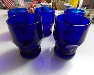 Cobalt Blue Glasses 