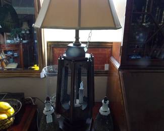 Table lamp that matches Hanging Lamp