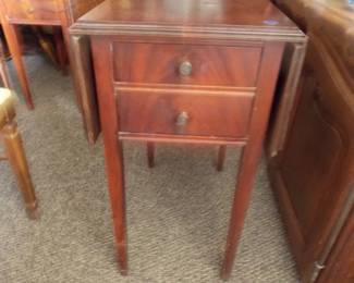 Matching drop leaf end tables