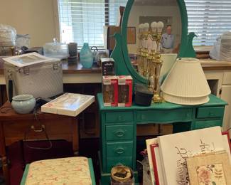makeup table, small furniture, household decor, housewares 