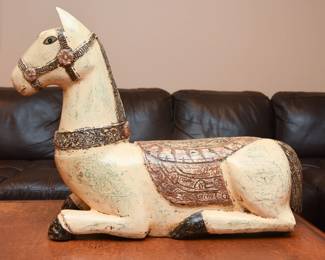 Vintage Style Ceramic Horse