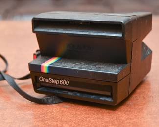 Vintage Polaroid One Step 600 Instant Camera