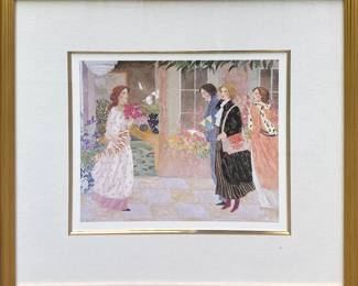 'Interlude' Ellen Gunn Lithographic Print