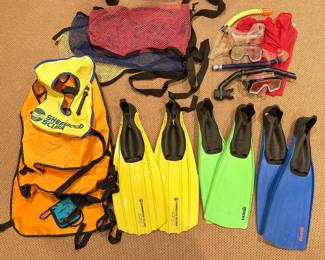 Nice Collection Of Snorkeling Equipment