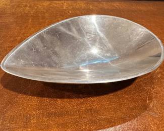 Modern Nambe Silver Bowl