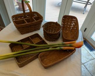 Longaberger Baskets and Accessories