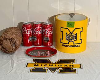 University of Michigan Sports Memorabilia