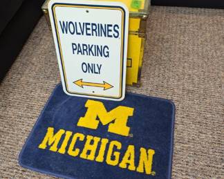 University of Michigan Sports Memorabilia