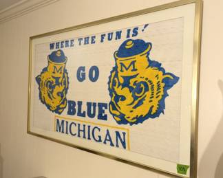 University of Michigan Sports Memorabilia