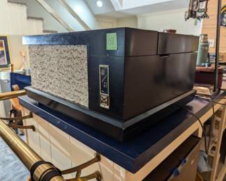 Midcentury record player