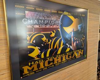 University of Michigan Sports Memorabilia