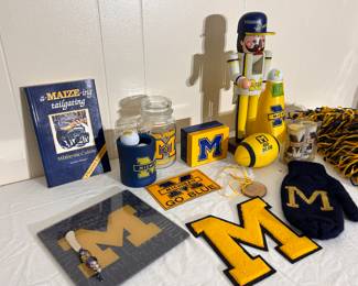 University of Michigan Sports Memorabilia
