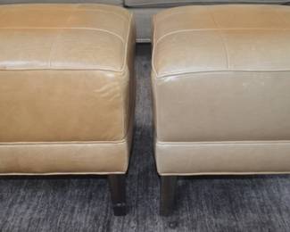 Pair of Ethan Allen Ottomans