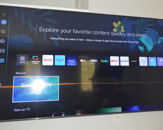 75 " color flat screen tv