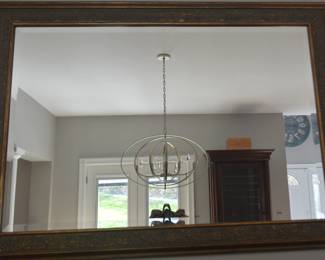 Gold embellished Formal mirror
