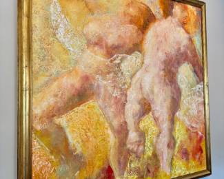David Harouni oil on canvas, large!