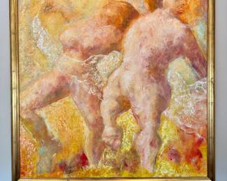 David Harouni oil on canvas, large!