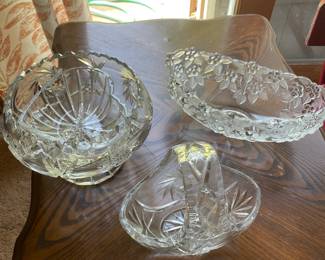 Glass bowls