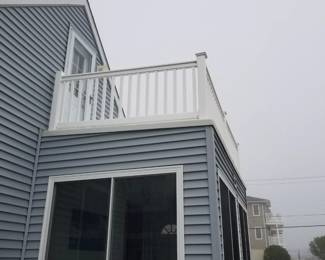 Vinyl railing