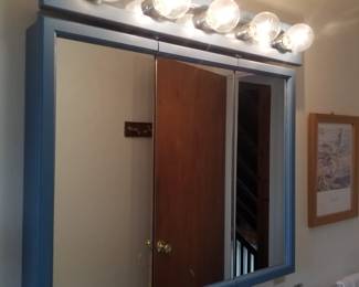 Lighted medicine cabinet