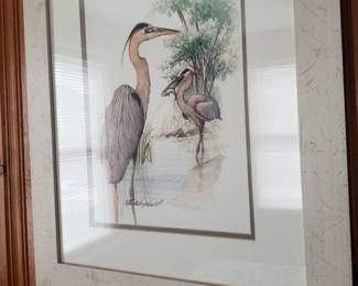 Shore bird art