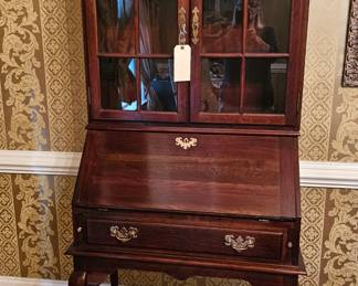 Exquisite Small Mahogany Secretary