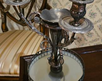 Godinger Epergne , one of a pair.