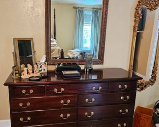 Mahogany Dresser with Mirror