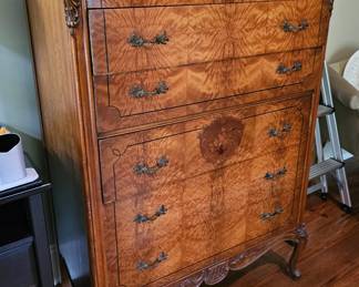 Birds Eye Maple Chest of Drawers