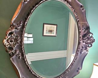 Silver edged Mirror