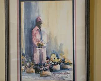 Gayle Sanders Fisker Southern Artist Watercolor