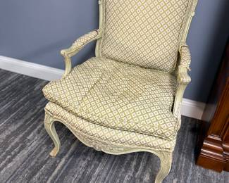 FRENCH PROVINCIAL ARM CHAIR