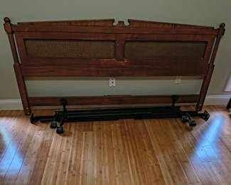 HENREDON FOLIO 6 REGENCY STYLE MCM KING SIZE HEADBOARD